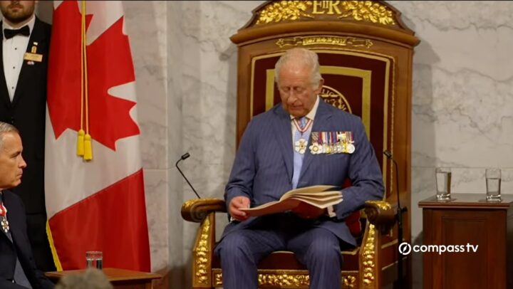 King Charles delivers Throne Speech from Ottawa