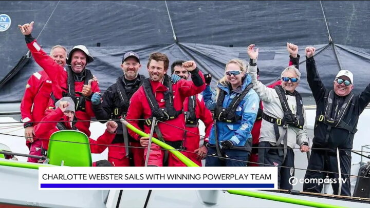Charlotte Webster sails with winning Powerplay team