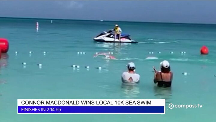 Connor MacDonald wins local 10K sea swim