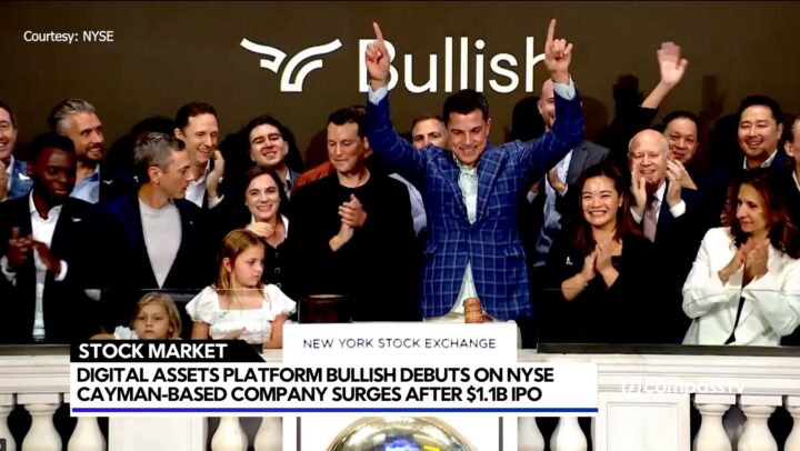 Cayman-based Bullish soars in historic NYSE debut after $1.1B IPO