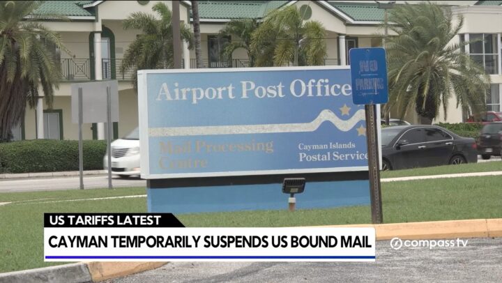 Cayman suspends US-bound mail