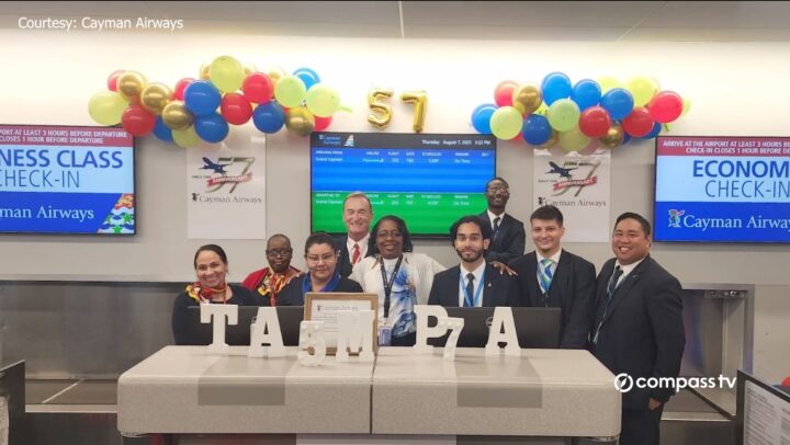 Cayman’s national flag carrier is marking a milestone with some cultural flair