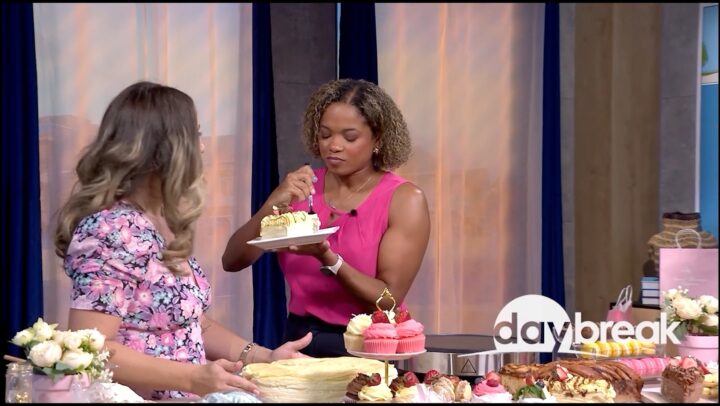 Flipping fabulous – Making a French 10-layer crepe cake on Daybreak!