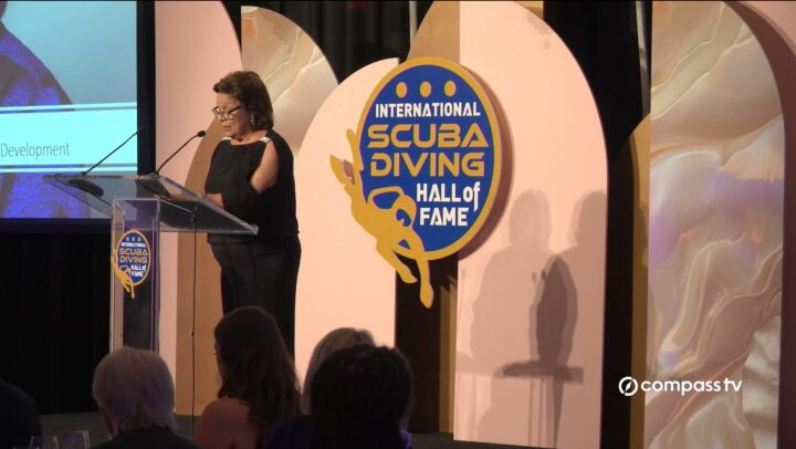 Scuba Diving Hall Fame inductees celebrate a milestone achievement