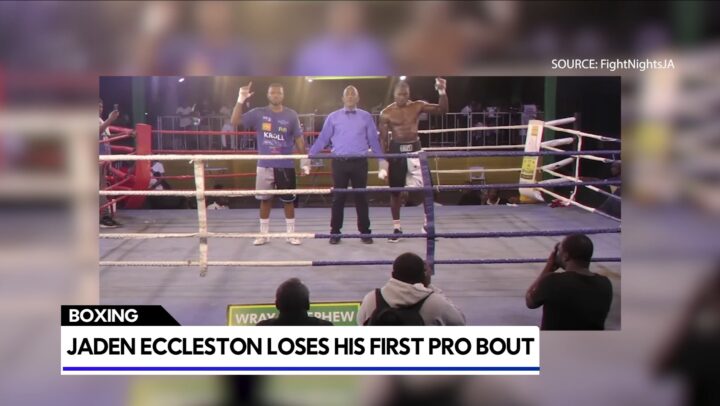 Eccleston loses his first pro bout to Jamaican Jermiane Bowen
