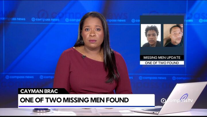 One of two missing men reportedly found