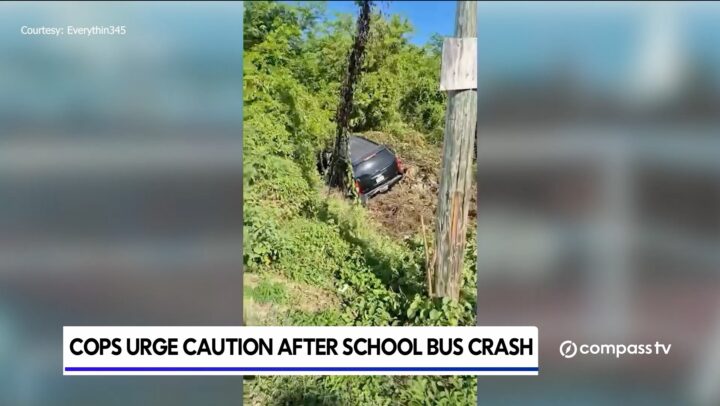 School bus collision prompts warning