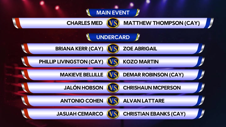 Clash of 3 Fight Night set for 22 Nov.