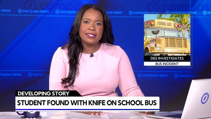 Red Bay student found with knife on school bus