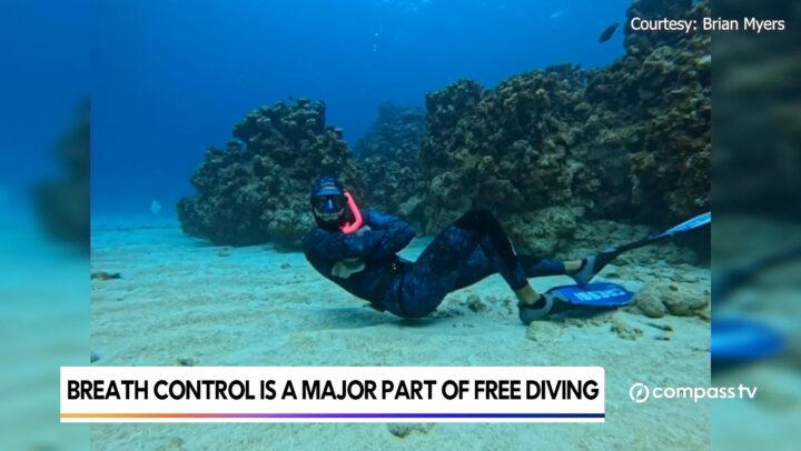 Bryan Myers Cayman Islands Free Diving Record Holder