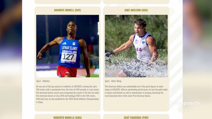 PANAM Sports – Davonte Howell shortlisted for Best Male Athlete