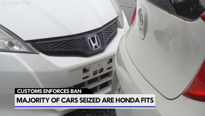 Custom enforces old car ban