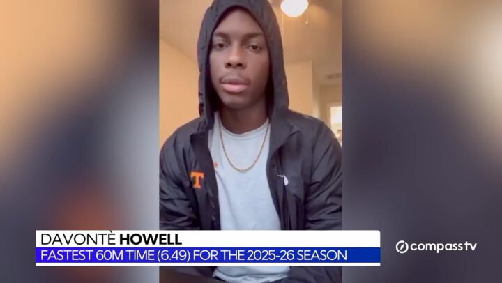 Davontè Howell runs to national record in season opener