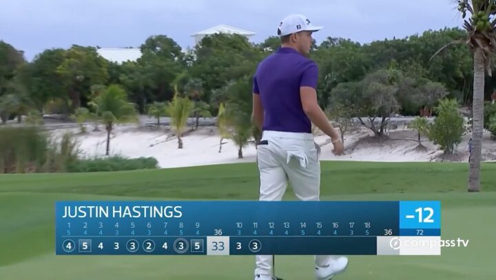 Hastings finish T2 at The Bahamas Great Abaco Classic