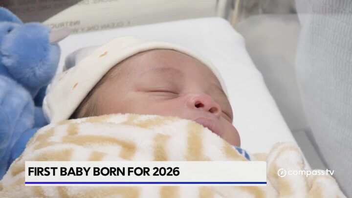 New Year baby Malachi Williams welcomed on 1 January