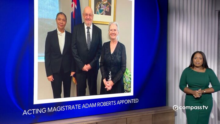 Roberts appointed as acting magistrate